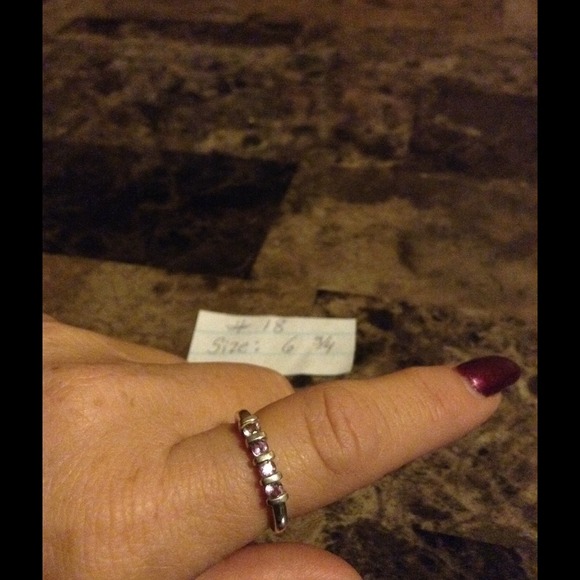 #18.  CZ Stainless Steel Ring