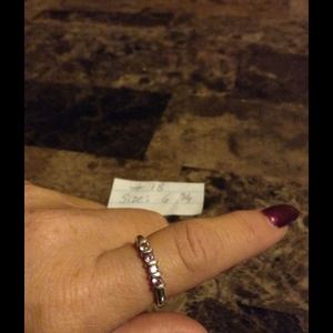 #18.  CZ Stainless Steel Ring