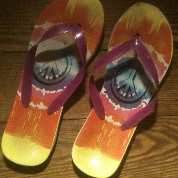 ✌Peace✌flip flops - Picture 3 of 4