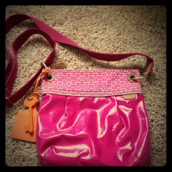 Hot Pink Fossil Purse