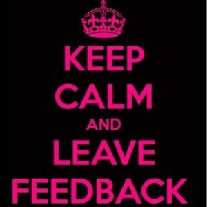 Also meet your seller. Feedback! 😘👍