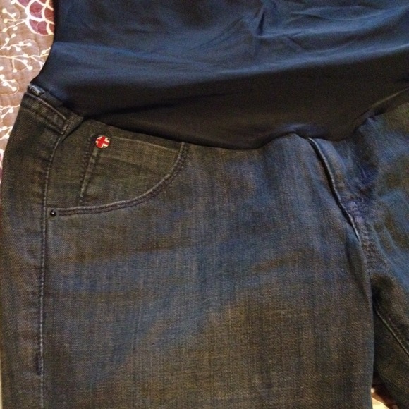 Hudson Maternity Jeans, Dark