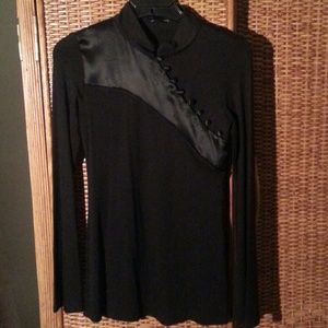 Black Asian style top