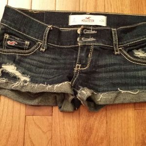 Hollister denim shorts