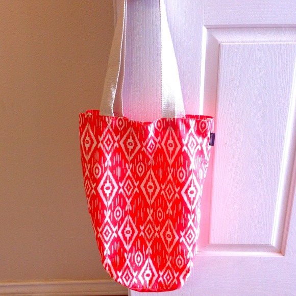 💕Old Navy Orange Canvas Tote Bag💕