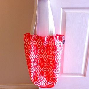 💕Old Navy Orange Canvas Tote Bag💕