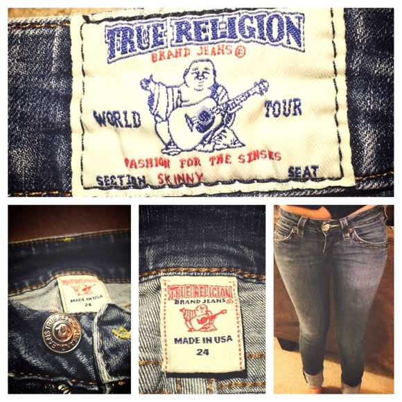 *REDUCED* TRUE RELIGION SKINNY JEANS