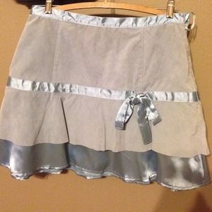 Fun & flirty leather skirt