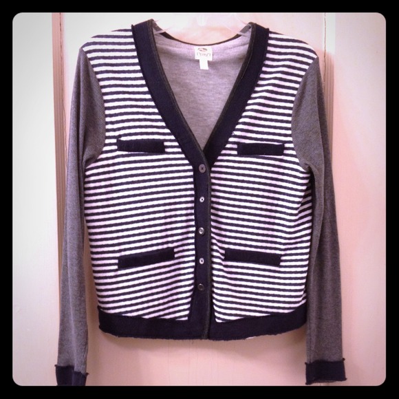 Preppy and quirky cardigan