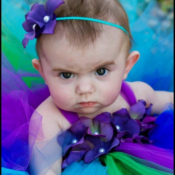 🌀Tulle Dress for Baby/Headband Included🌀