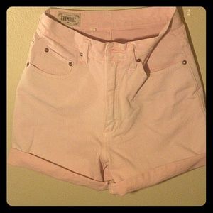 **SOLD**Dusty Pink High Waist Shorts