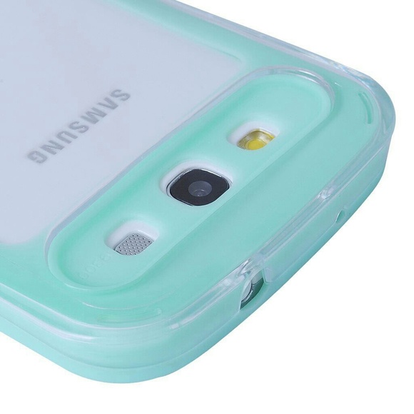 Mint hybrid silicone hard case Samsung Galaxy S3