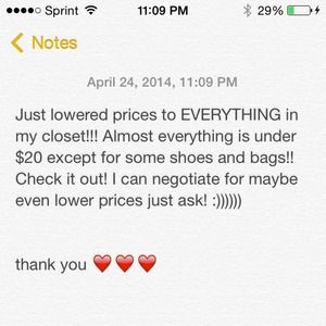 Lowered Prices!!!!