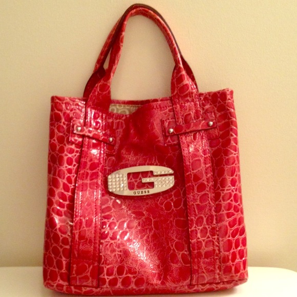 Red candy glow handbag!