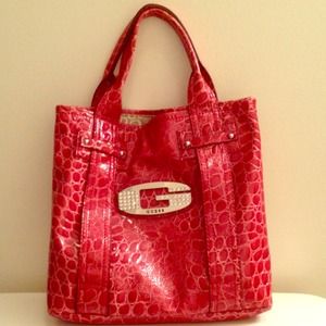 Red candy glow handbag!