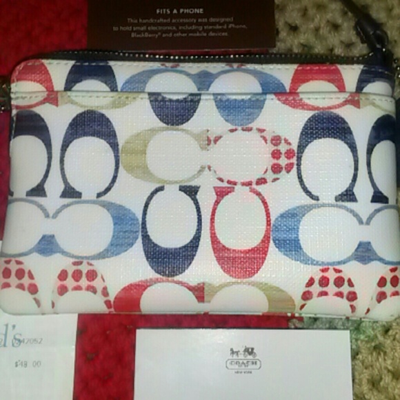 Coach Wristlet