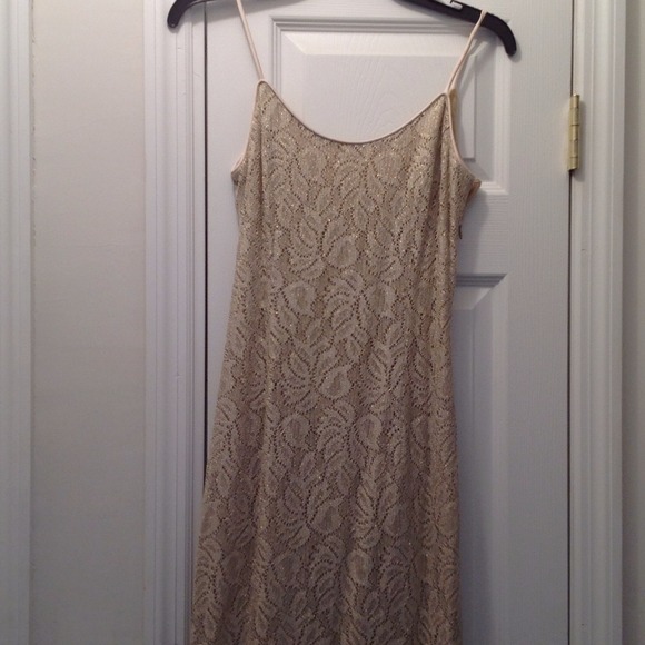 Gold & Beige Gown & Jacket 🌹 Just Reduced
