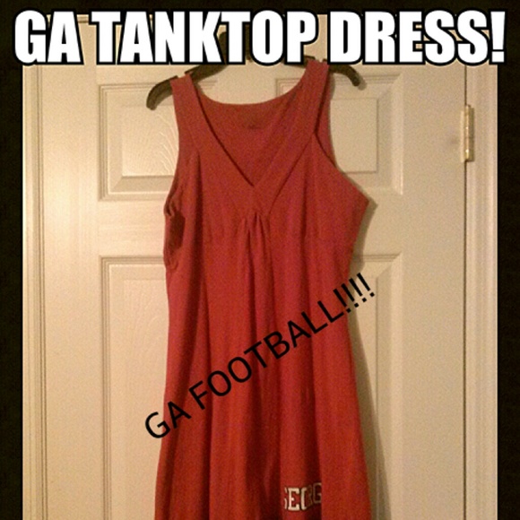 GA TANKTOP DRESS! FOOOOOTBALLLLL!!!