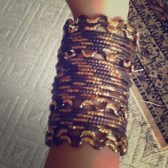 Brown and Gold Formal Set