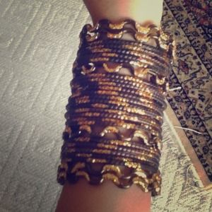 Brown and Gold Formal Set