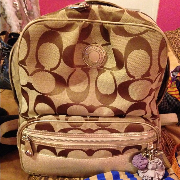 SOLD! Coach Backpack - Picture 1 of 4