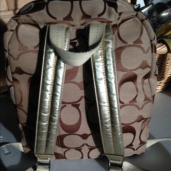 SOLD! Coach Backpack - Picture 2 of 4