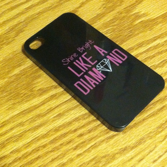 Black iPhone 4 case