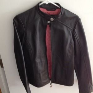 Coach Leather Jacket Worn Once
