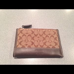 Coach keychain wallet