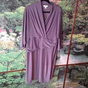 🌟gray rouching dress💫