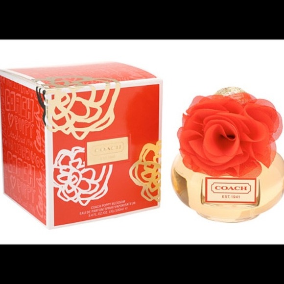 Women's coach poppy blossom perfume