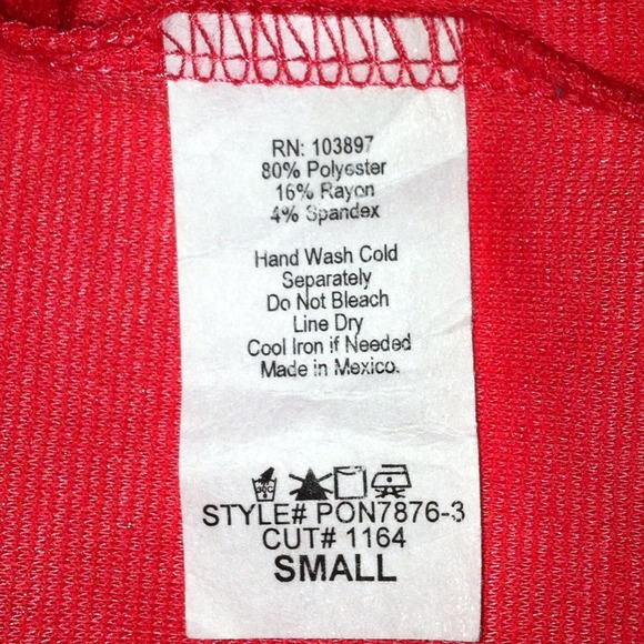 2X's HP CORAL DRESS NWOT! - Picture 4 of 4