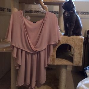 Brandy baby pink romper