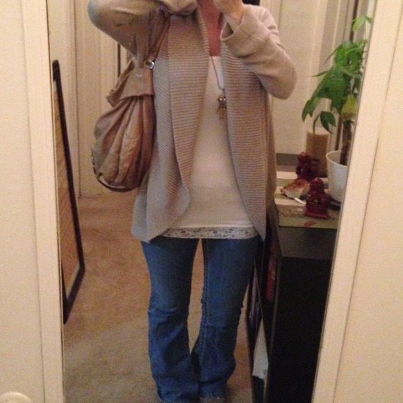 Marc By Marc Jacobs Lil Riz Hobo Leather Purse-tan - Picture 4 of 4