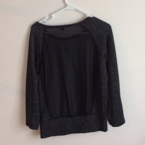 Black Sparkly Sweater - Picture 2 of 2