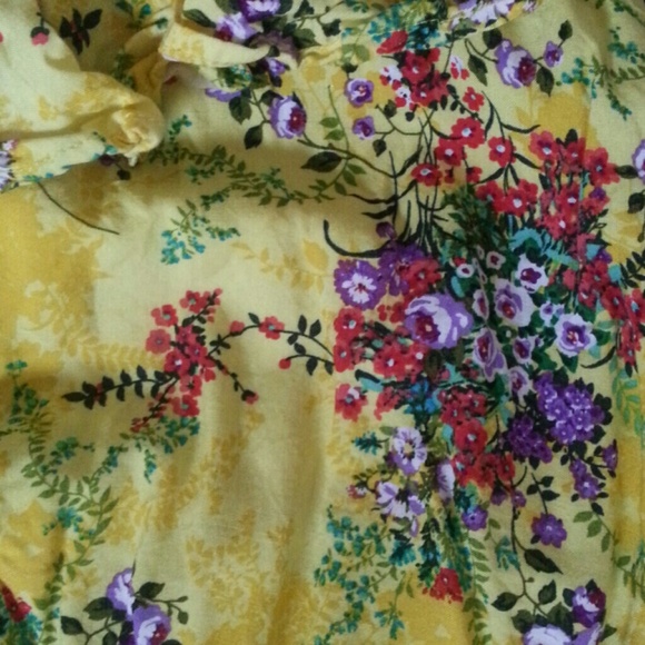 SALE! Spring Floral One Shoulder Romper - Picture 2 of 2