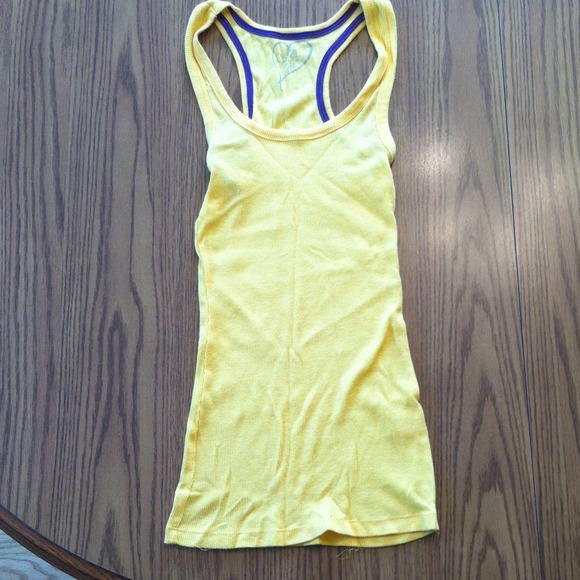 Yellow tank top