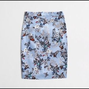 J. CREW STRETCH PENCIL SKIRT HP 07/01