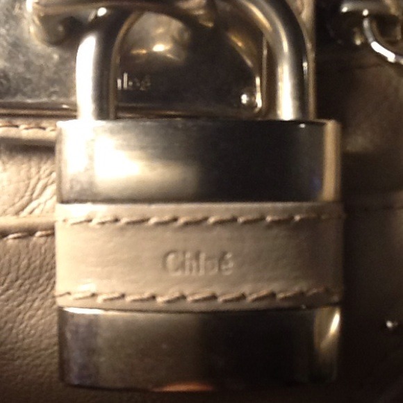 Soft Clay Grey Chloe Paddington Leather Purse - Picture 2 of 4