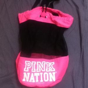Victoria's Secret Pink Nation gym bag