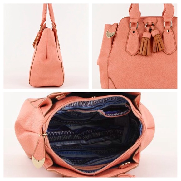 Bags - Pretty Blush/Salmon Satchel Bags - Pretty Blush/Salmon Satchel