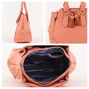 Bags - Pretty Blush/Salmon Satchel Bags - Pretty Blush/Salmon Satchel