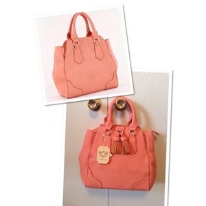 Bags - Pretty Blush/Salmon Satchel Bags - Pretty Blush/Salmon Satchel