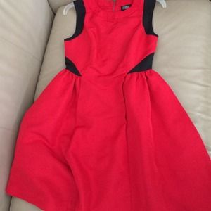 Prabal Gurung Target Red Flirt Dress Size 2 NWT