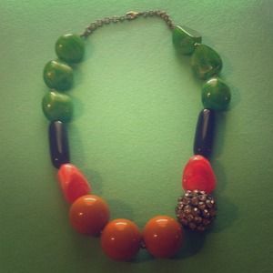 Anthropologie Caramelo Necklace