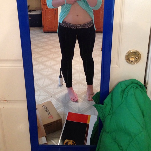 Tribal print yoga pants