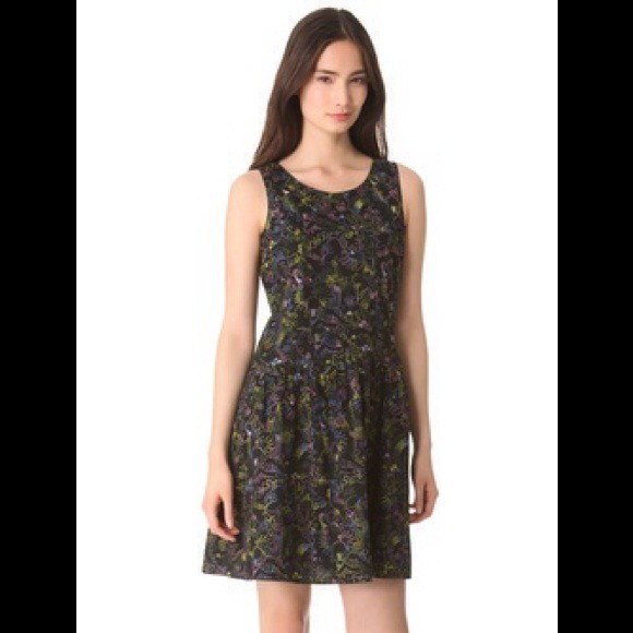 Marc by Marc Jacobs Dresses & Skirts - Marc by Marc Jacobs Navy Wildwood Embroidery Dress