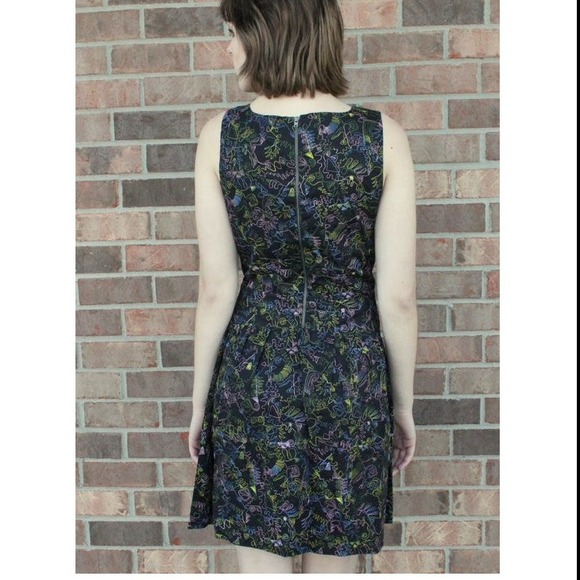 Marc by Marc Jacobs Navy Wildwood Embroidery Dress - Picture 4 of 4