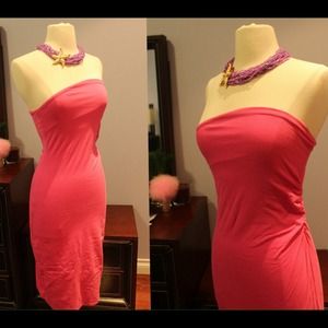 Victoria secret fuschia beach dress
