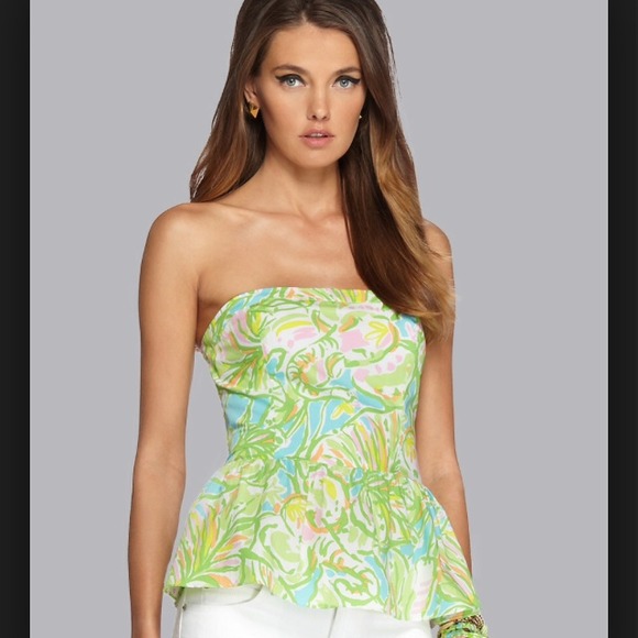 Lilly Pulitzer shandy top "elephant ears"
